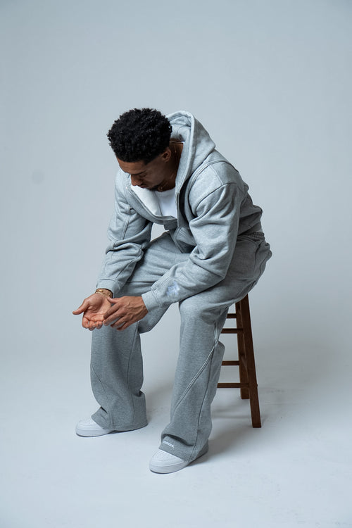 TROTRO ZIP UP - GREY