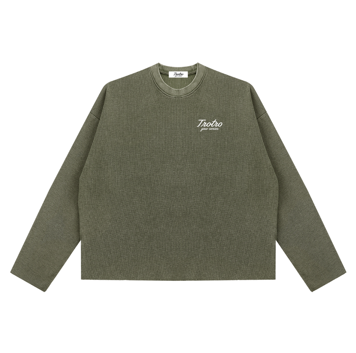 Waffle Longsleeve - Olive