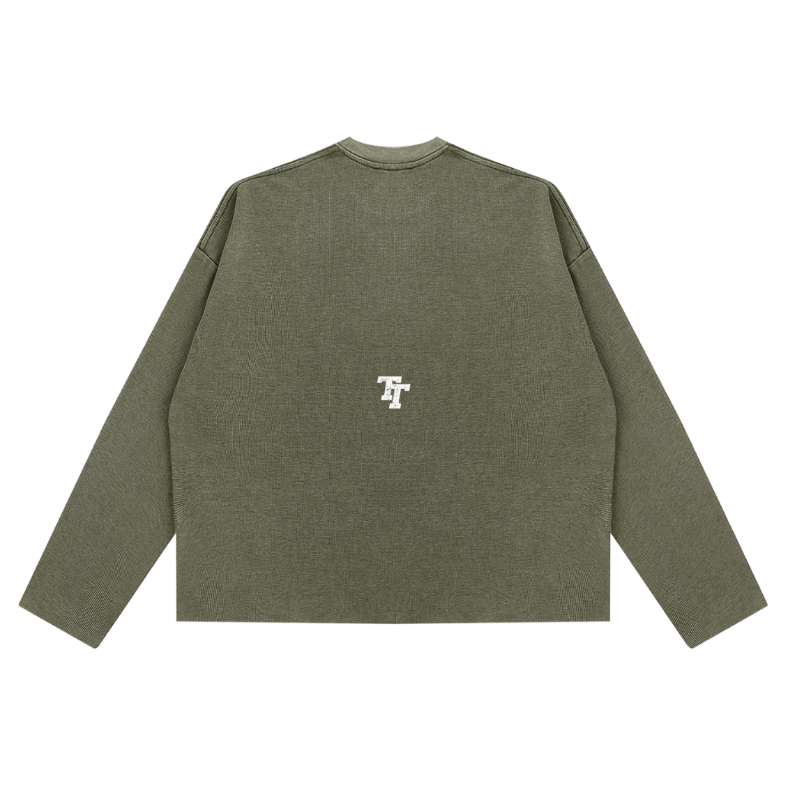 Waffle Longsleeve - Olive