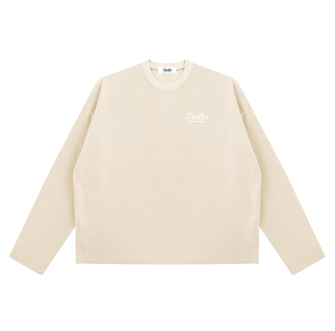 Waffle Longsleeve - Apricot