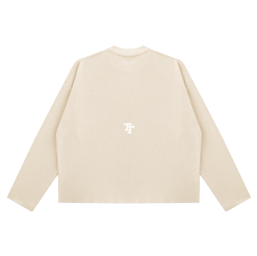 Waffle Longsleeve - Apricot