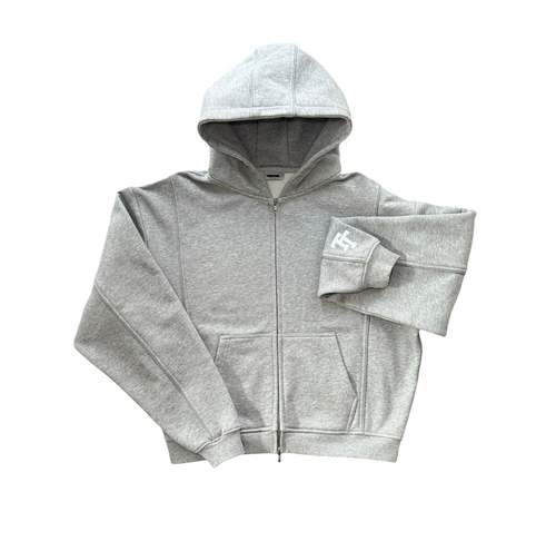 TROTRO ZIP UP - GREY